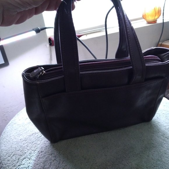 Liz Claborne soft brow leather purse bag - Picture 7 of 10